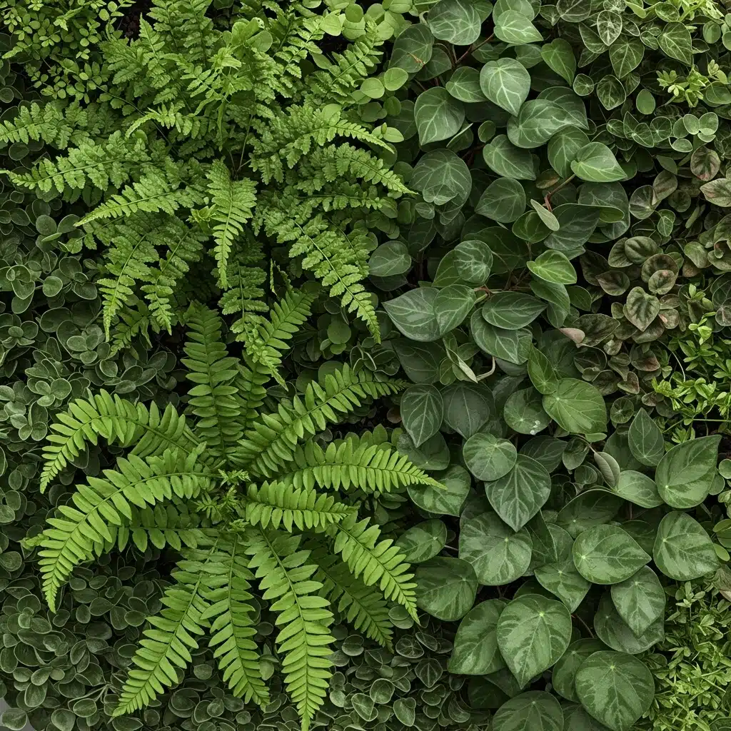 plantas-para-painel-vertical-jiboias-samambaias plantas ideais para painel vertical de jardim como jiboias e samambaias