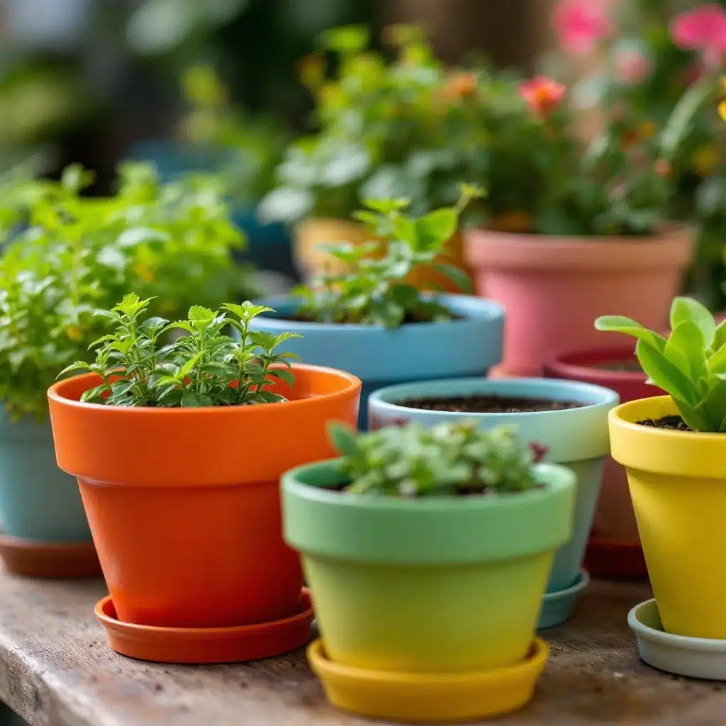 Tipos de vasos para jardim vertical