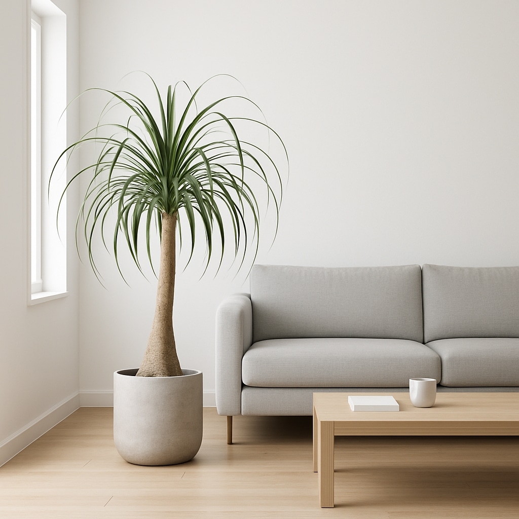 Pata de elefante em sala moderna minimalista