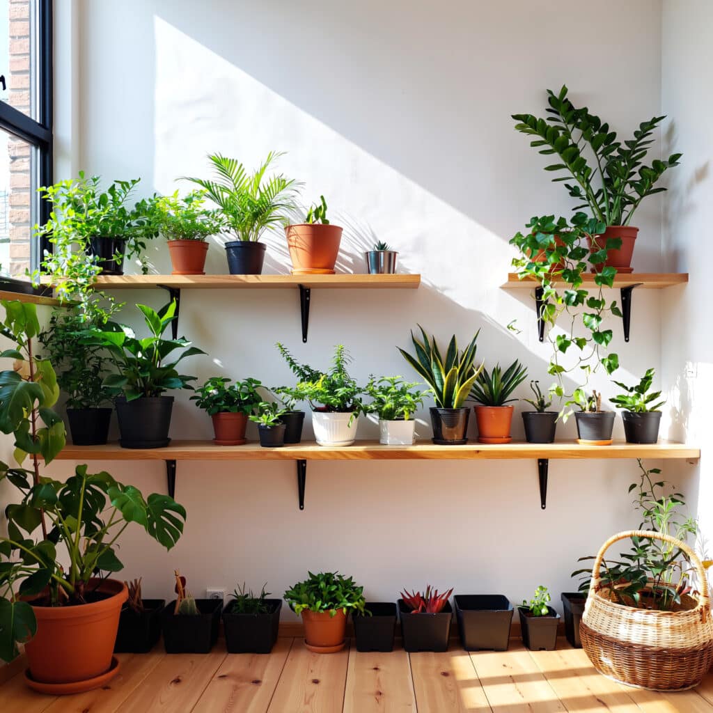 Jardim vertical em apartamento