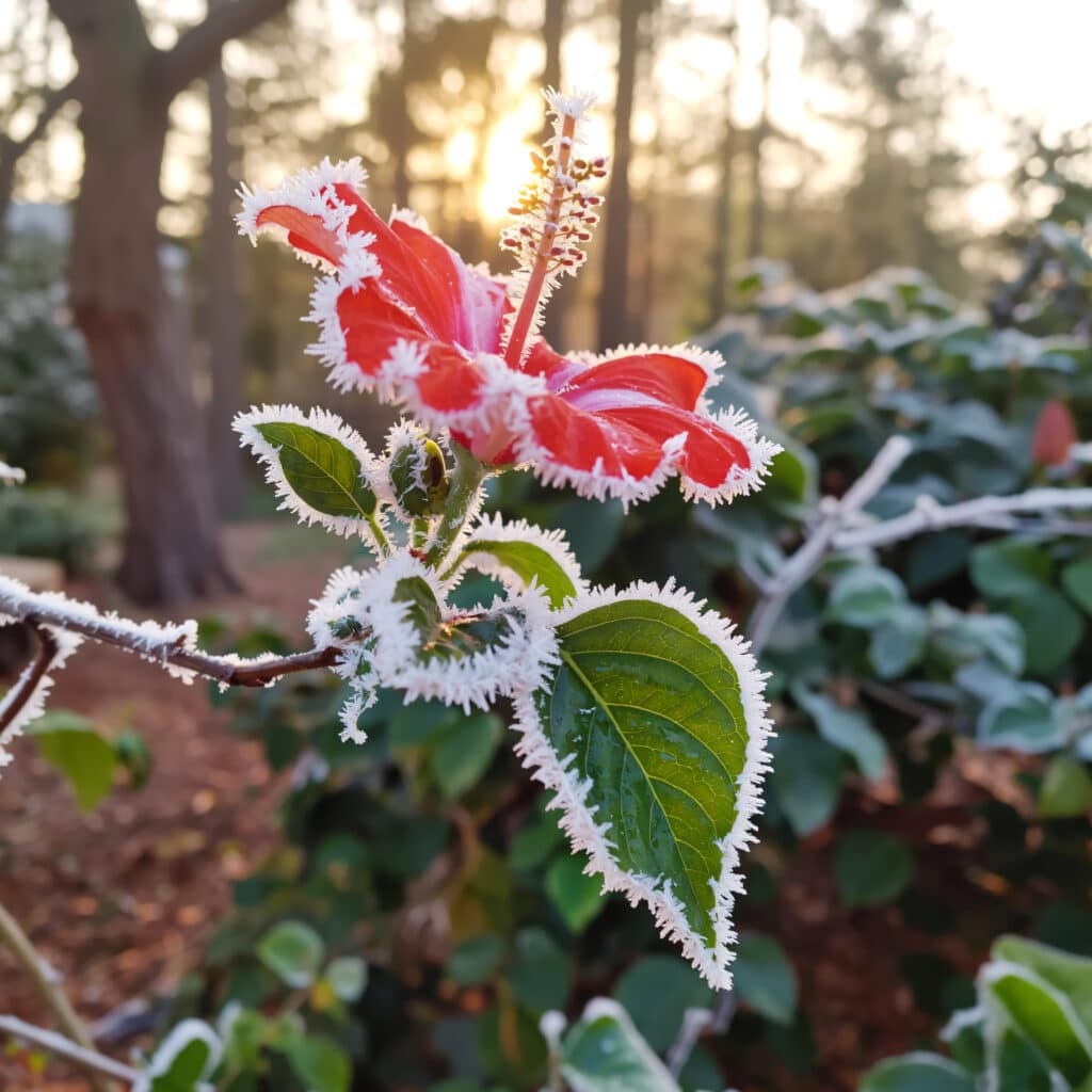 Plantas sensíveis ao frio e geadas